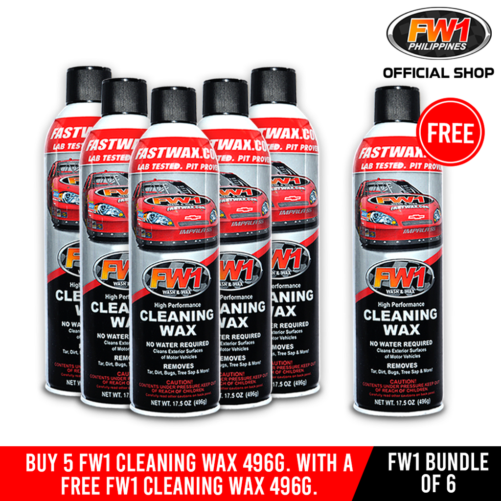 BUY 5 FW1 Cleaning Wax 496g. GET a FREE FW1 Cleaning Wax 496g